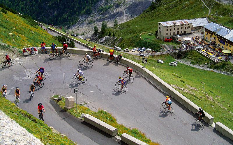 Cycling day Stelvio Pass - Tibet Hut