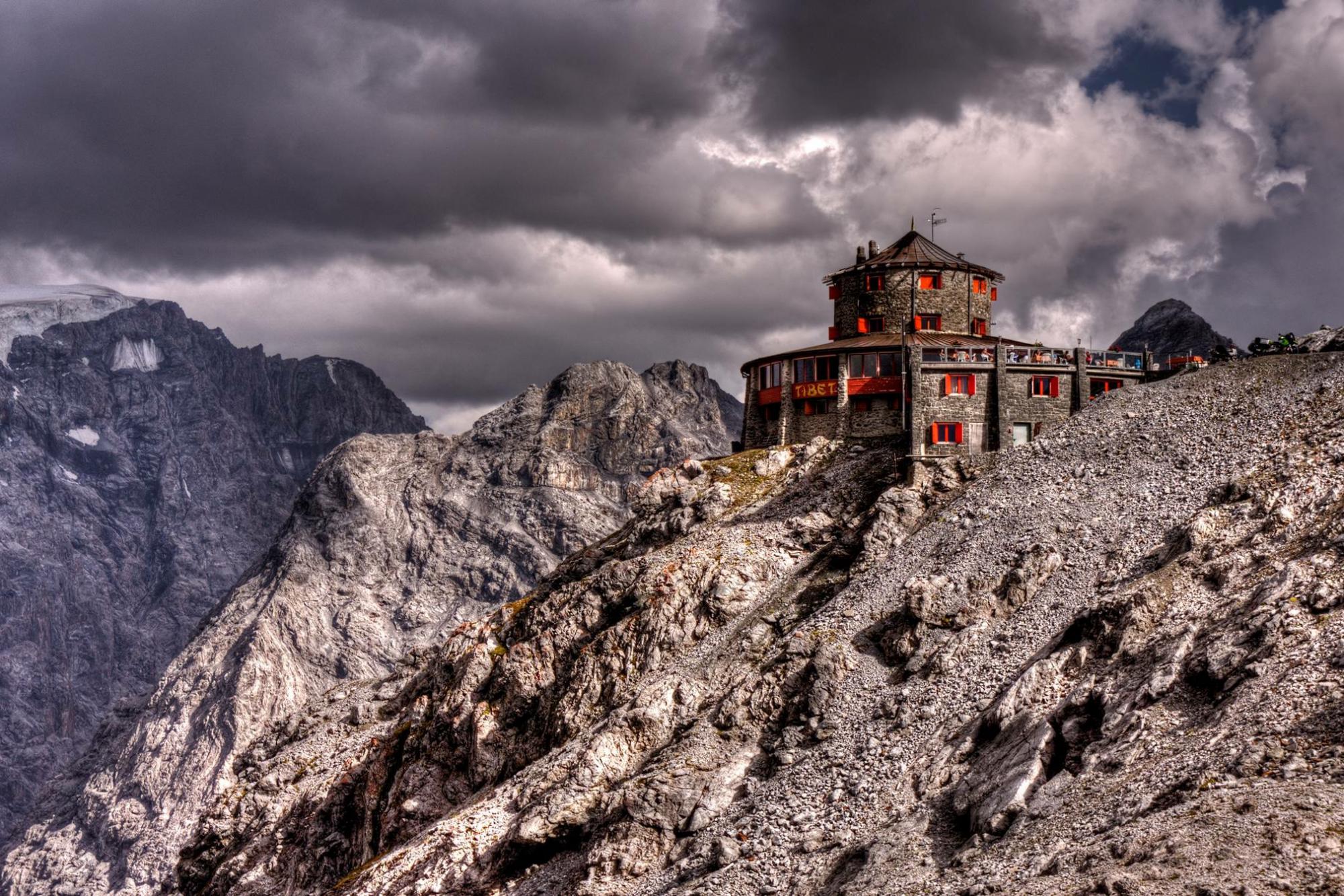 Rifugio Tibet a Stelvio al Passo dello Stelvio